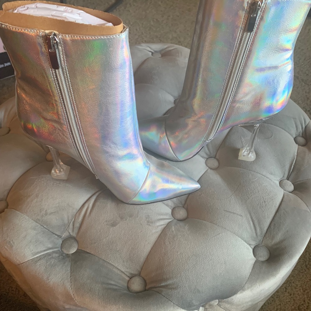 Silver Boots - image 1